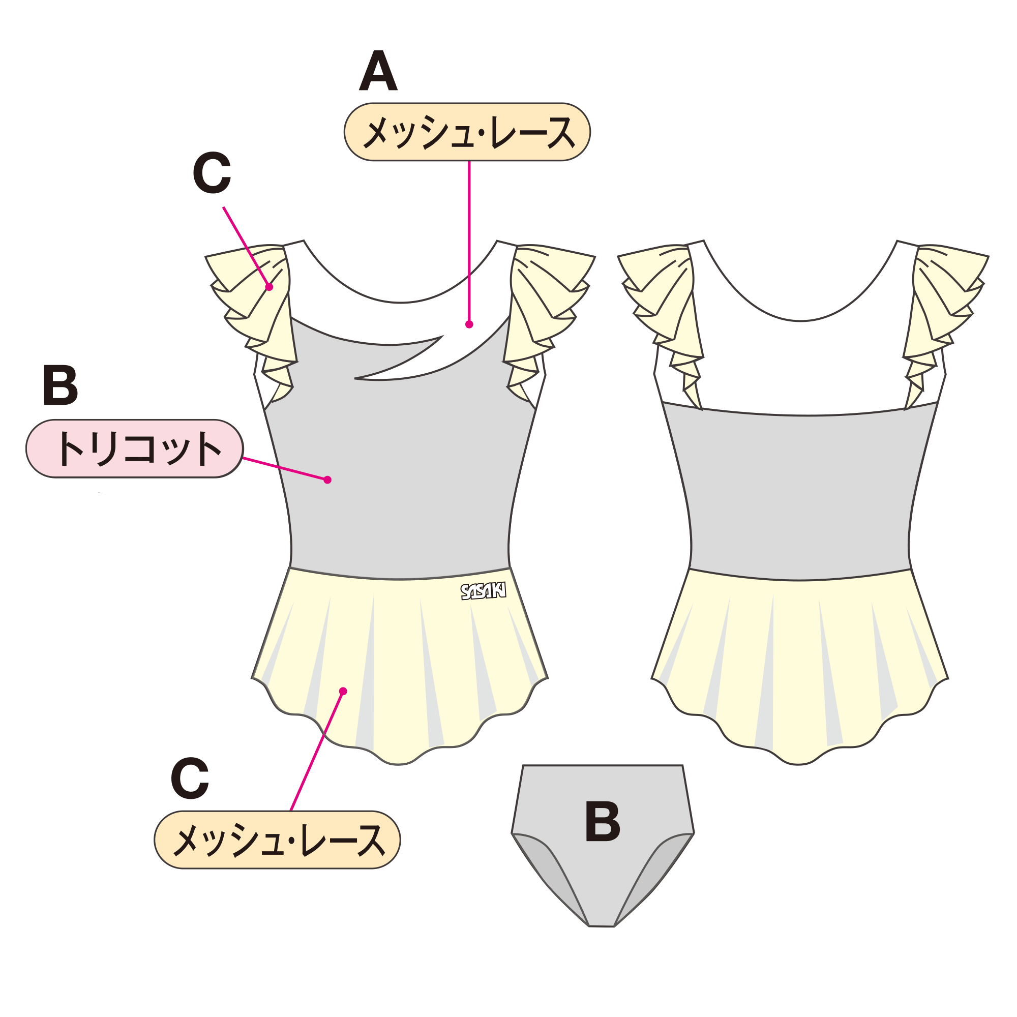 R.G.レオタード C-7744ST – ササキスポーツ オンラインショップ
