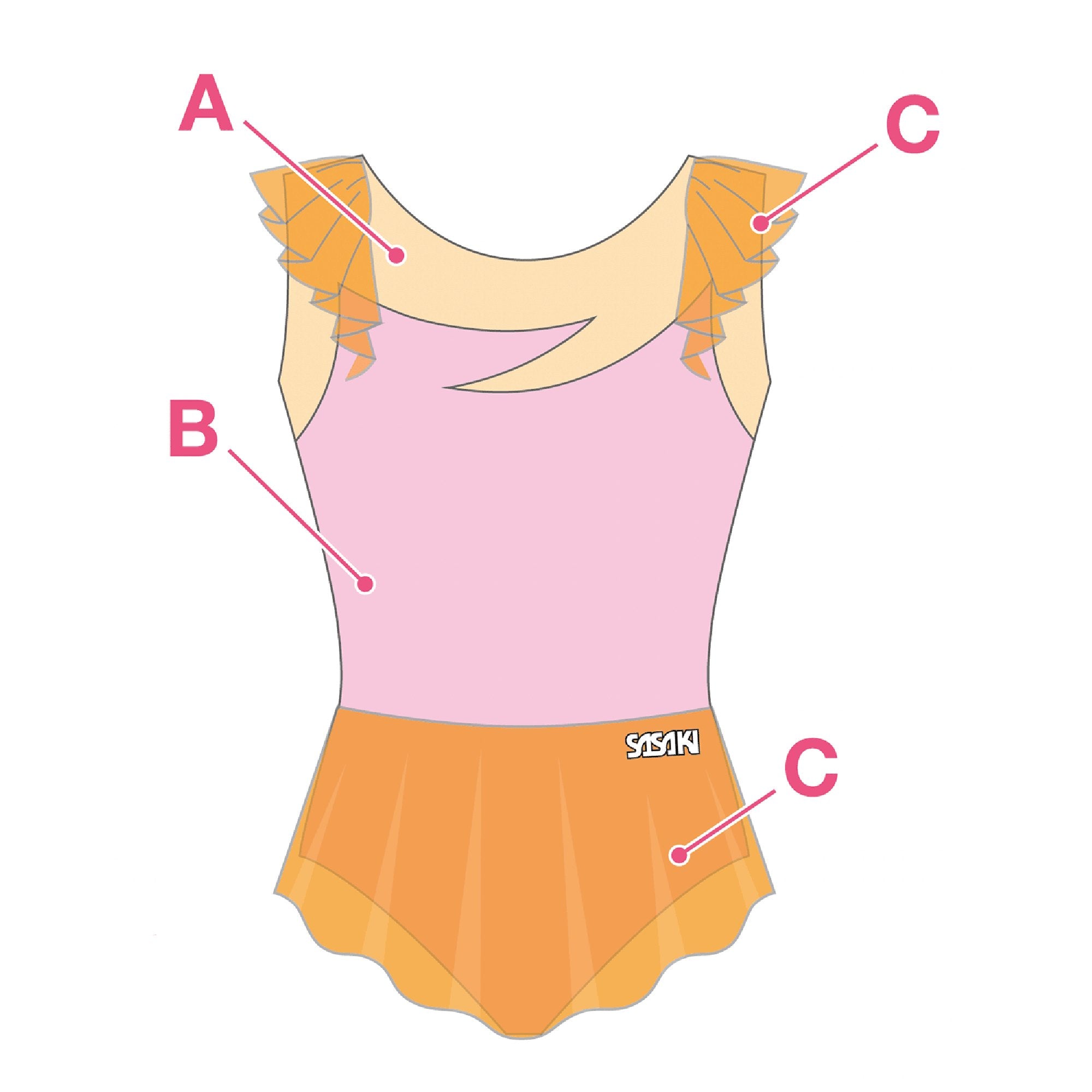 R.G.レオタード C-7744ST – ササキスポーツ オンラインショップ [SASAKI]