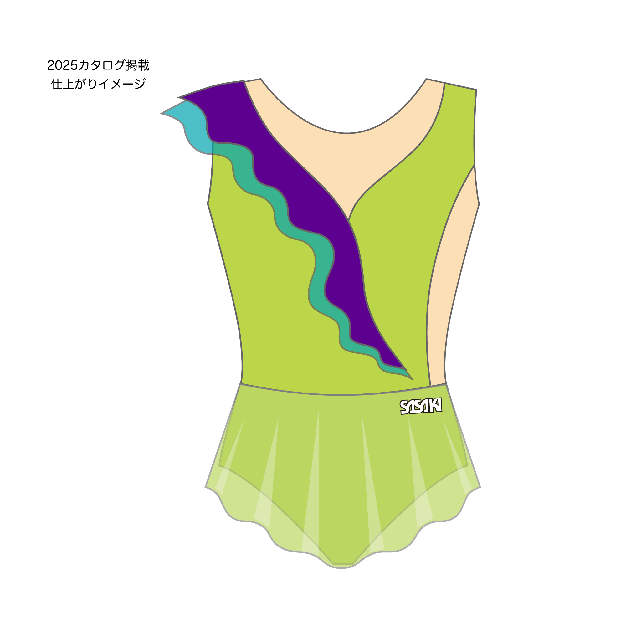 R.G.レオタード C-7752ST – ササキスポーツ オンラインショップ [SASAKI]