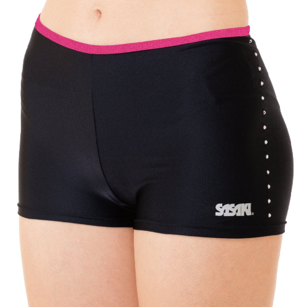 ミドルスパッツ スーパーローライズ1分丈スパッツ(ラインストーン付き) – ササキ