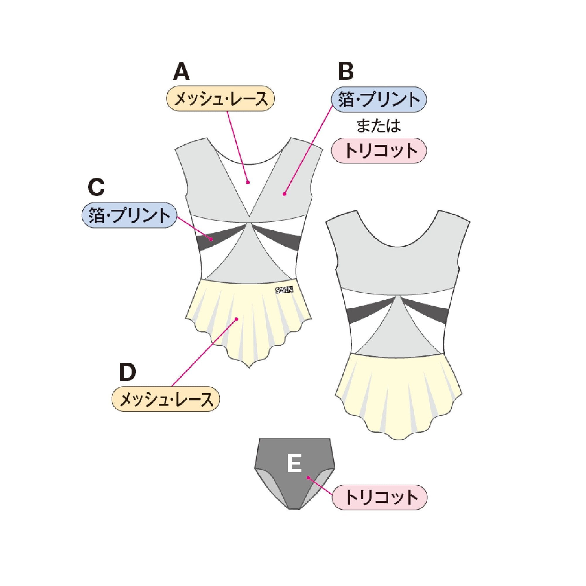R.G.レオタード C-7767ST – ササキスポーツ オンラインショップ [SASAKI]