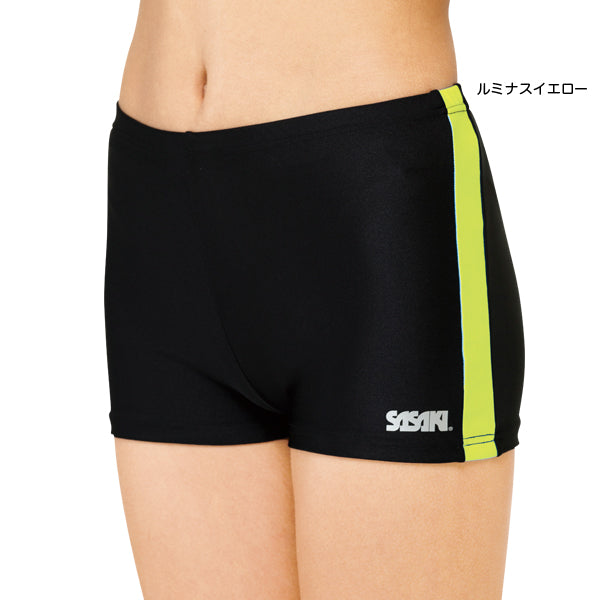 スーパーローライズ1分丈スパッツ(サイドライン) (26W) – ササキ